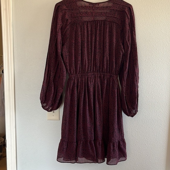 Madewell (Re)sourced Georgette Faux-Wrap Mini Dress - Picture 9 of 9